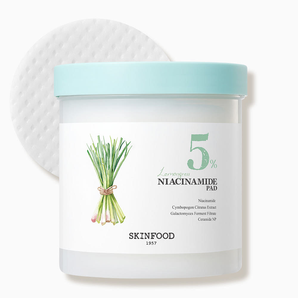 SKINFOOD Lemongrass Niacinamide Pad