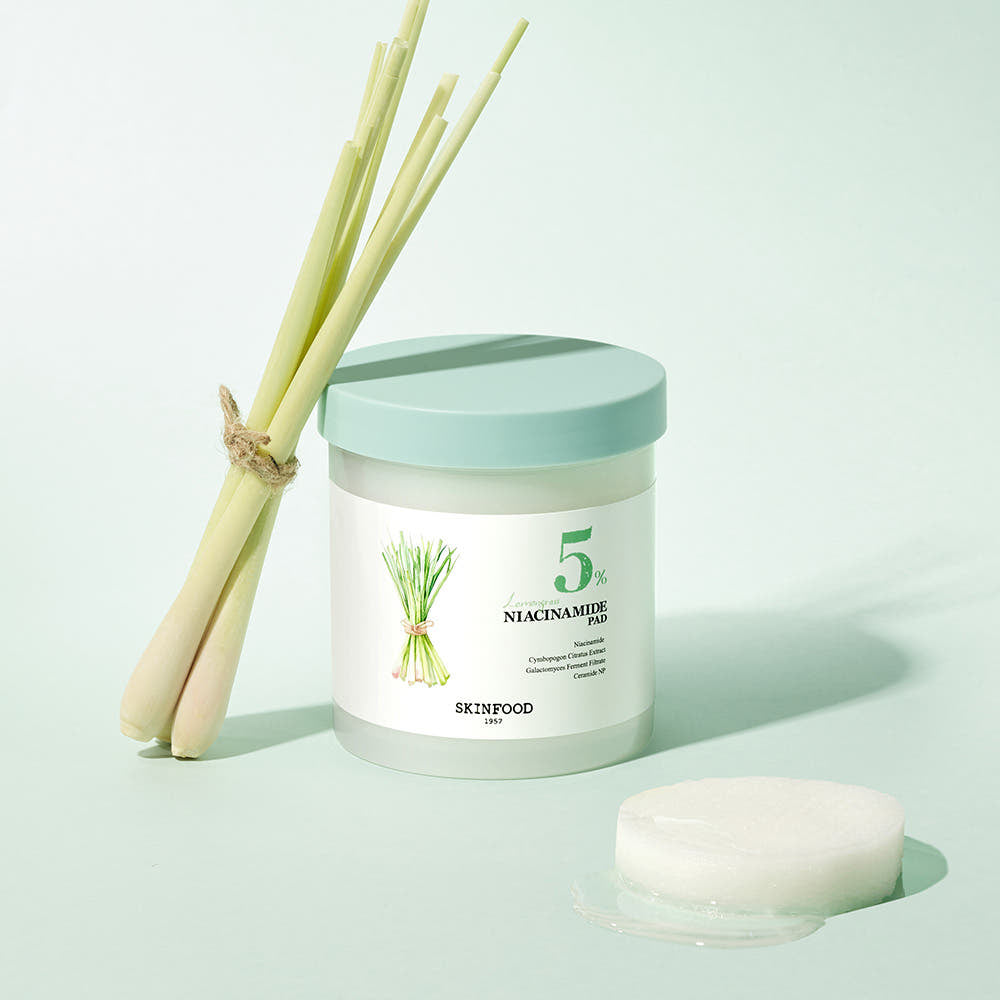 SKINFOOD Lemongrass Niacinamide Pad