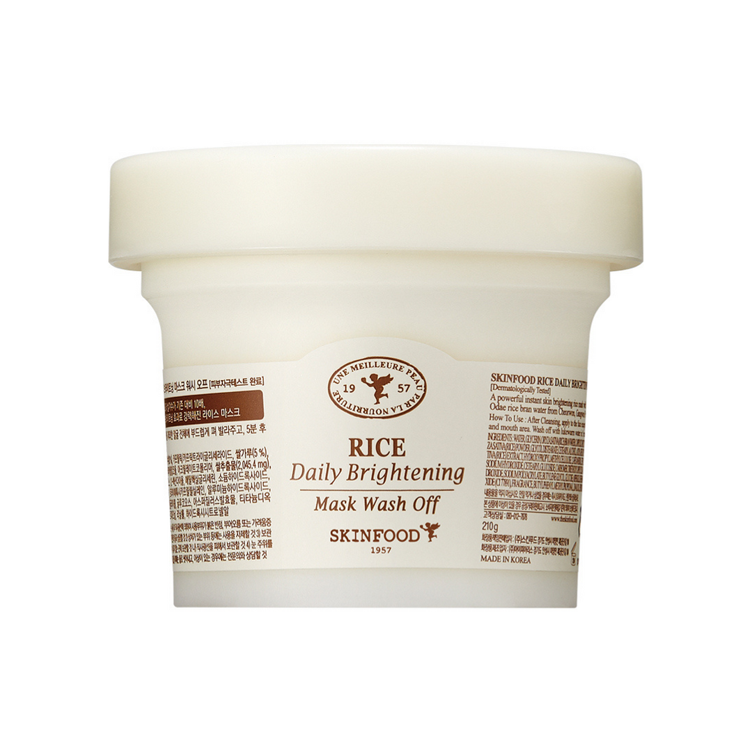 SKINFOOD Rice Daily Brightening Mask Wash Off