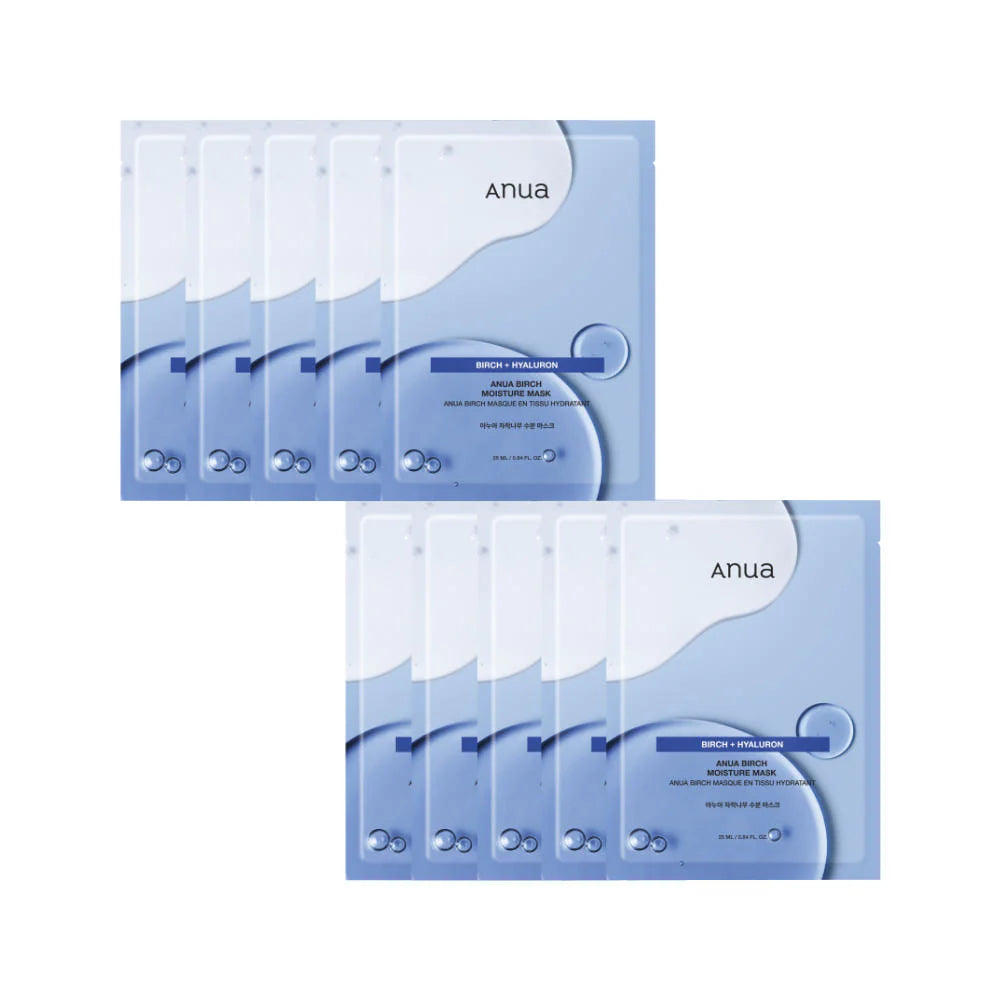 Anua Birch Moisture Mask 25ml x 10Sheets