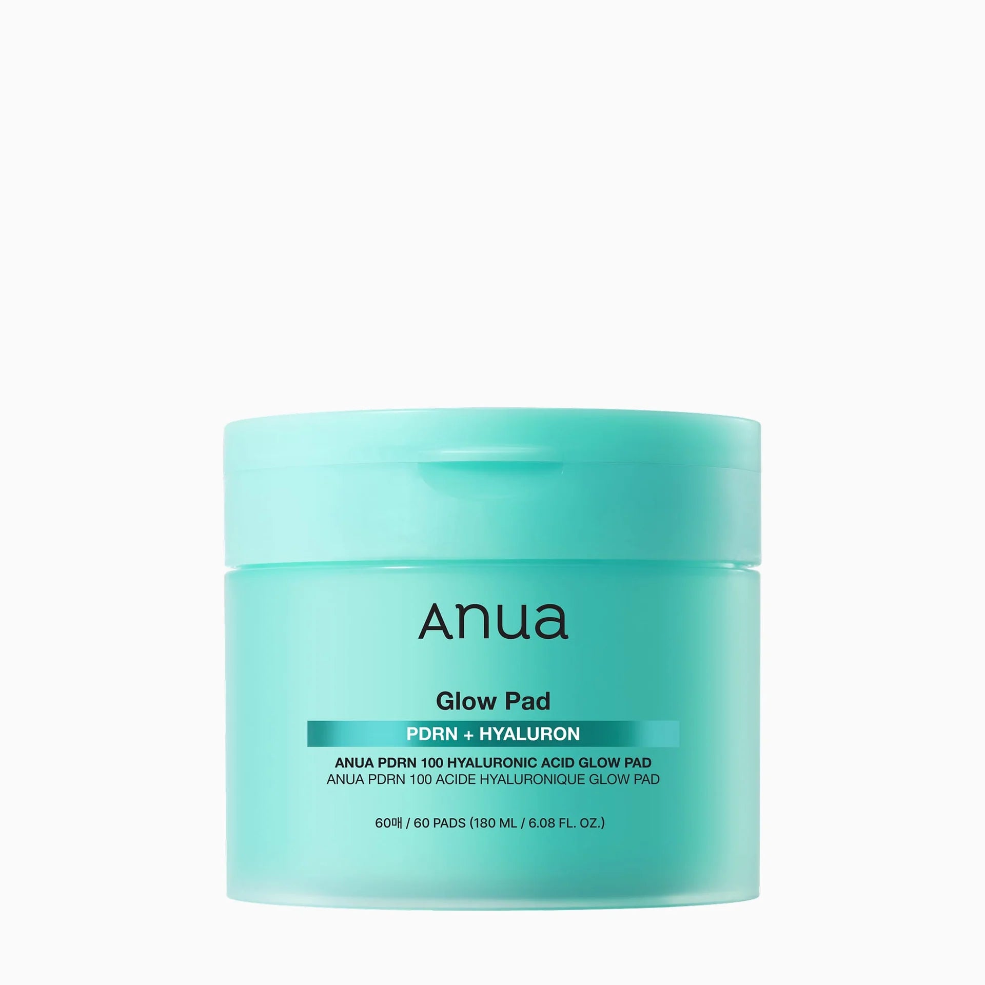 Anua PDRN 100 Hyaluronic Acid Glow Pad 60 Pads / 180ml