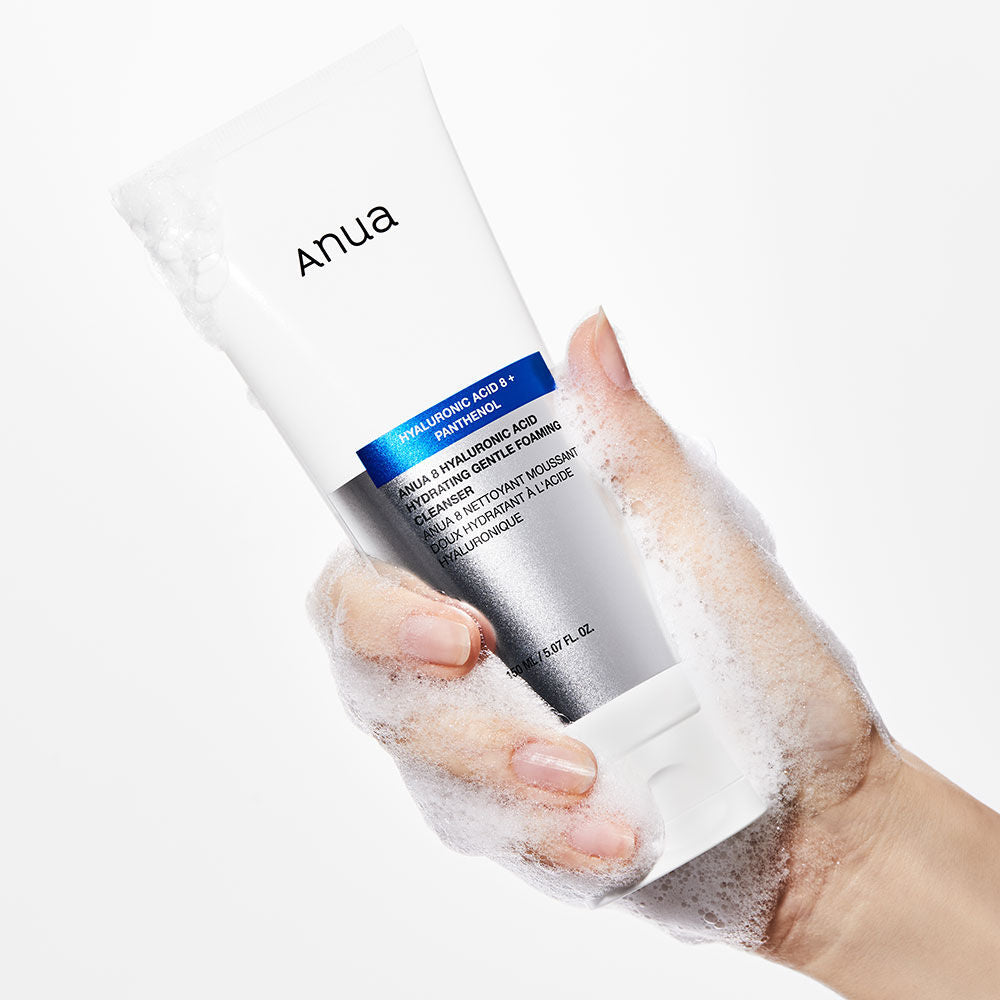 Anua 8 Hyaluronic Acid Hydrating Gentle Foaming Cleanser 150ml
