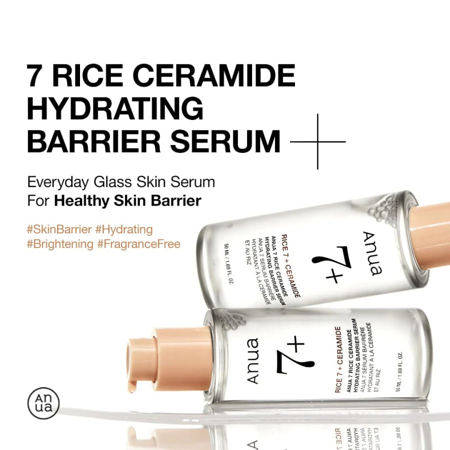 Anua Rice Ceramide 7 Hydrating Barrier Serum 50ml
