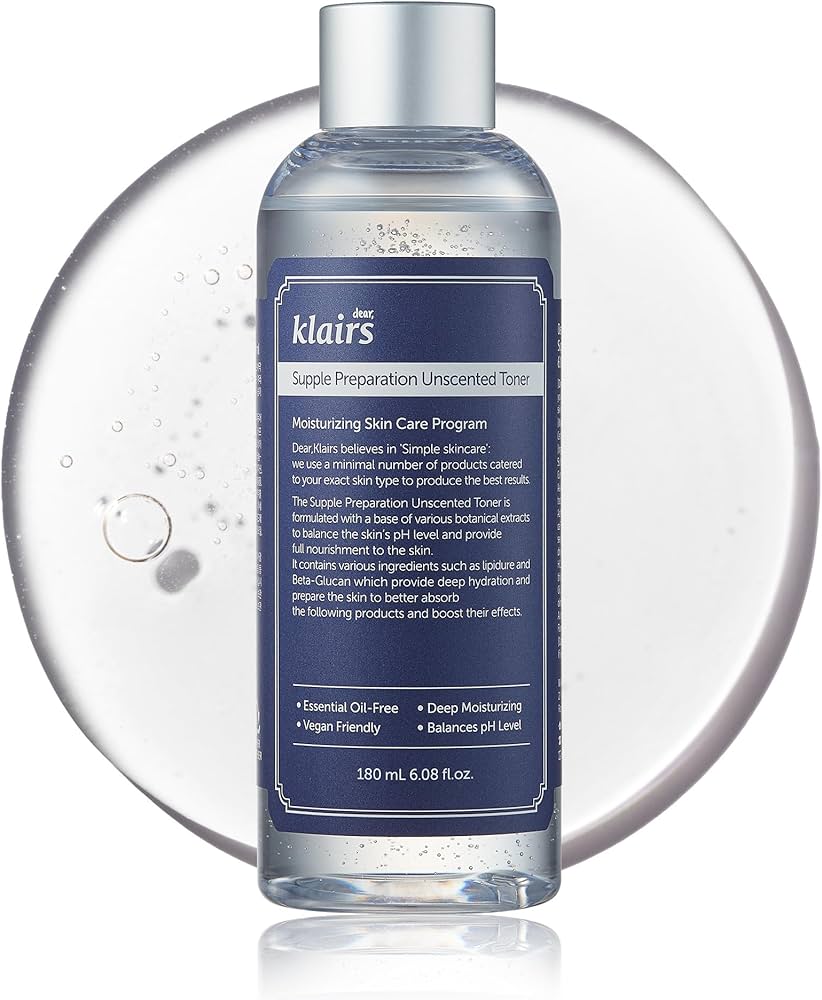 KLAIRS Supple Preparation Unscented Toner 180ml
