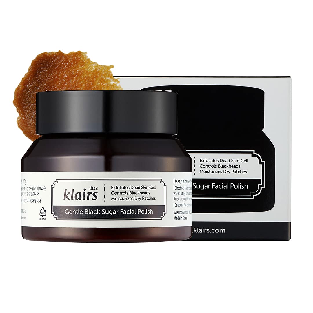 KLAIRS Gentle Black Sugar Facial Polish 110g