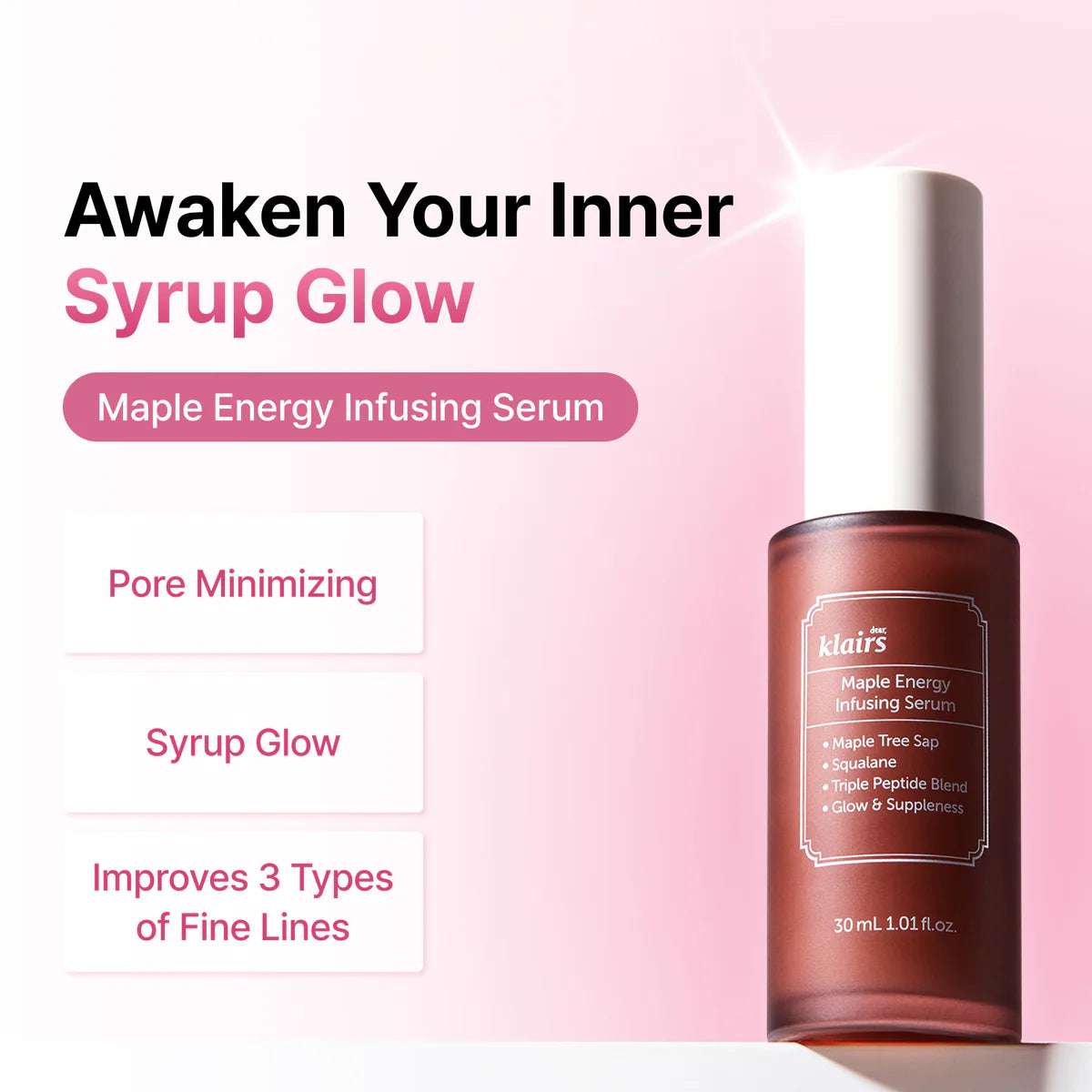 KLAIRS Maple Energy Infusing Serum 30ml