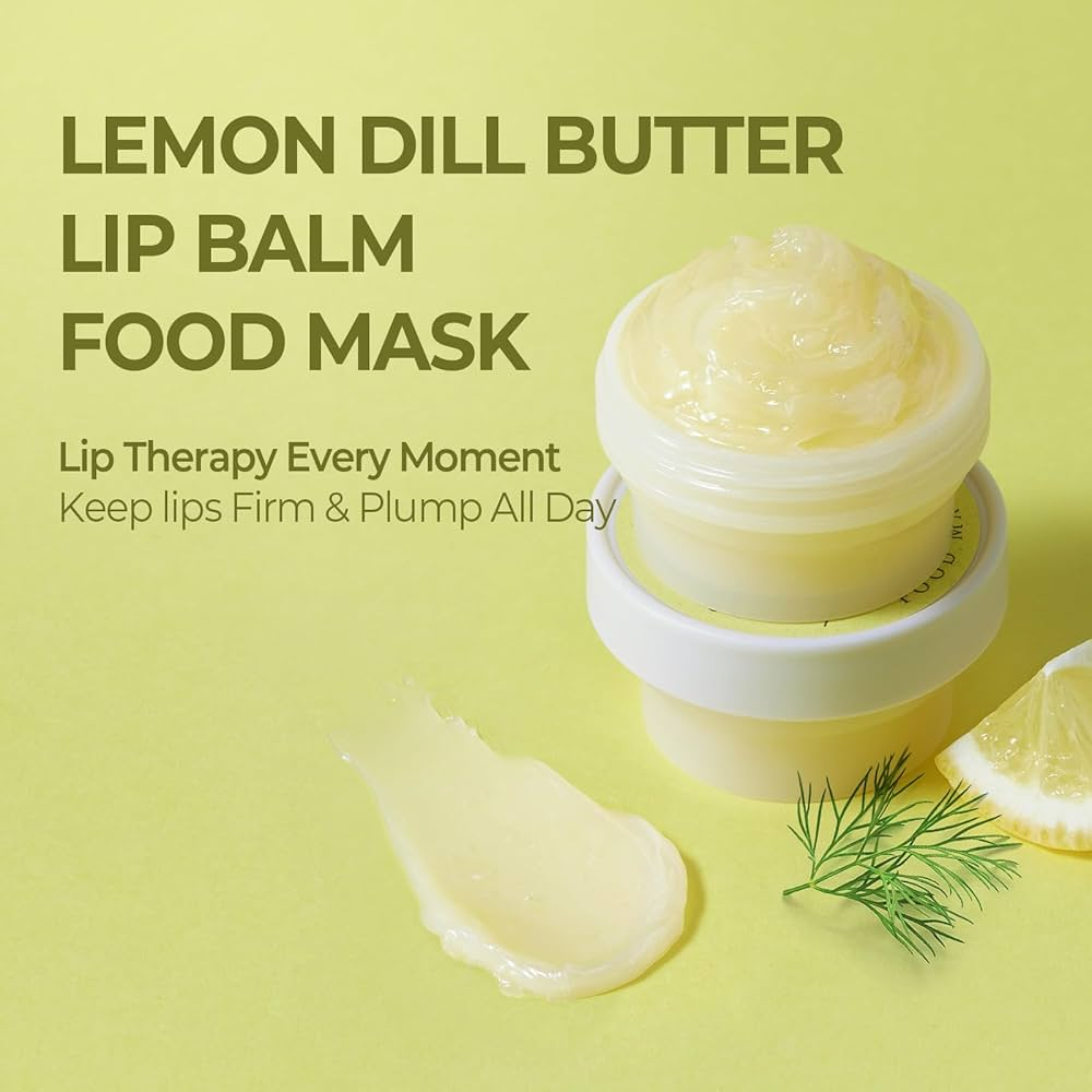SKINFOOD Lemon Dill Butter Food Mask Lip Balm