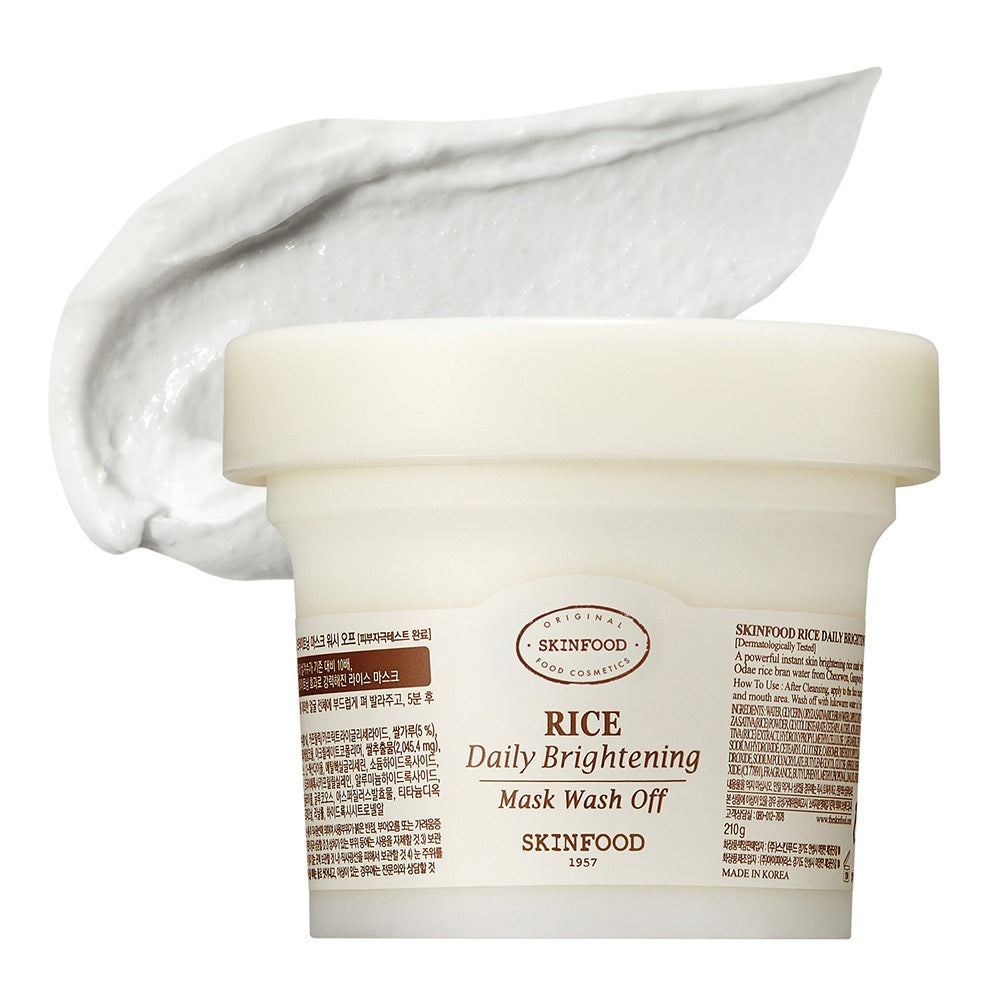 SKINFOOD Rice Daily Brightening Mask Wash Off