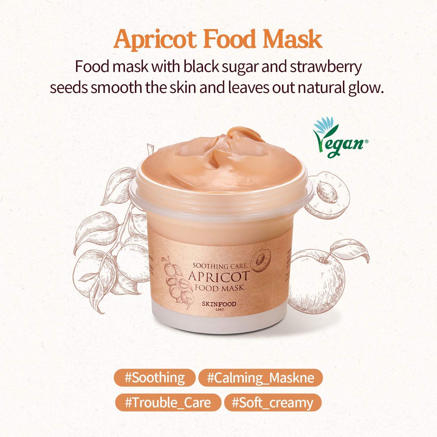 SKINFOOD Apricot Food Mask