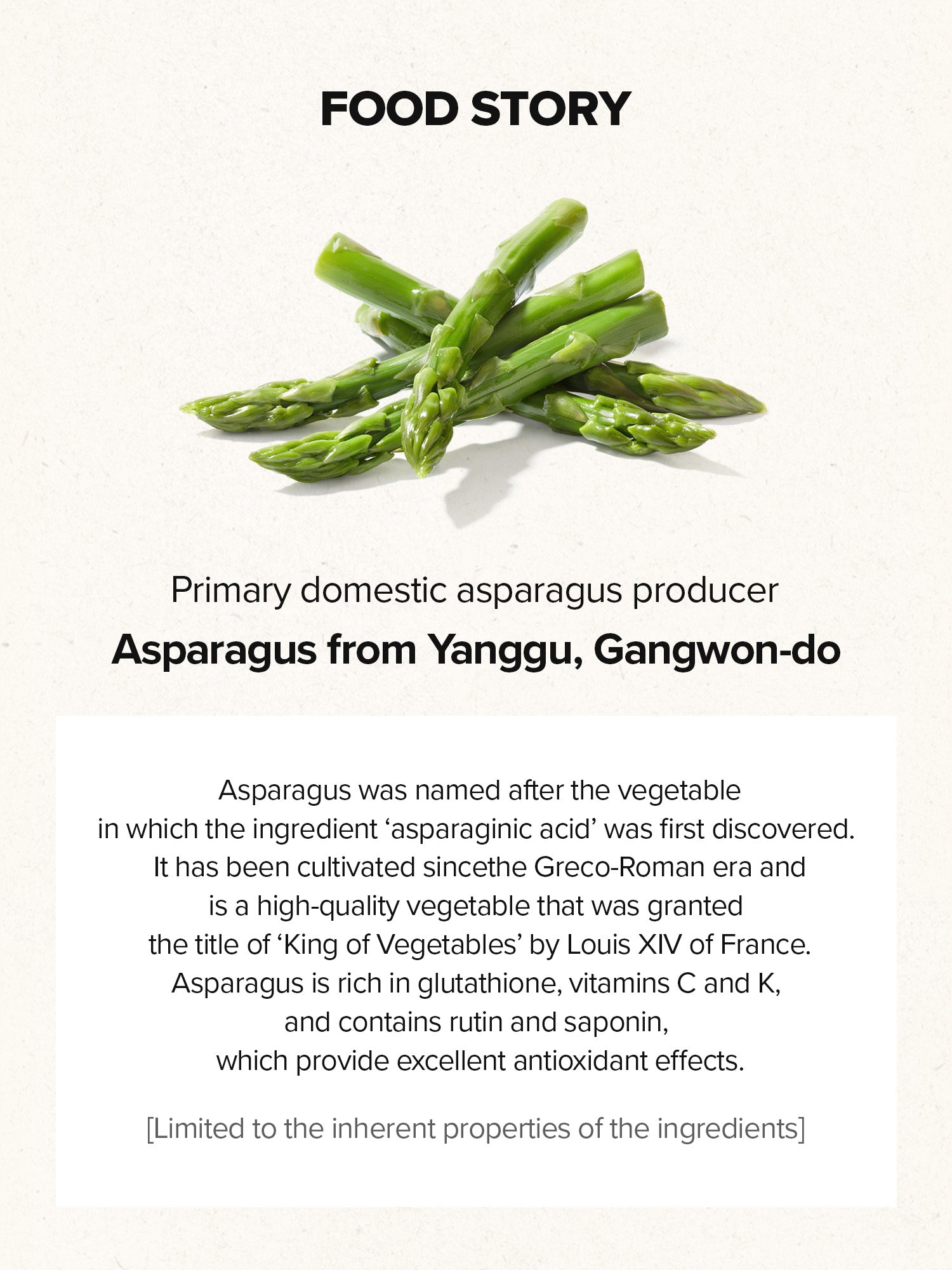 SKINFOOD Asparagus Glutathione Pad 60 Pads