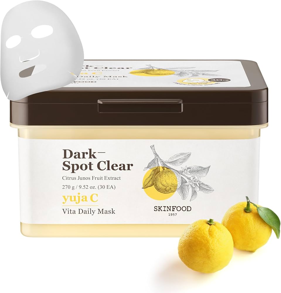 SKINFOOD Yuja C Vita Daily Mask Sheet 30 Sheets