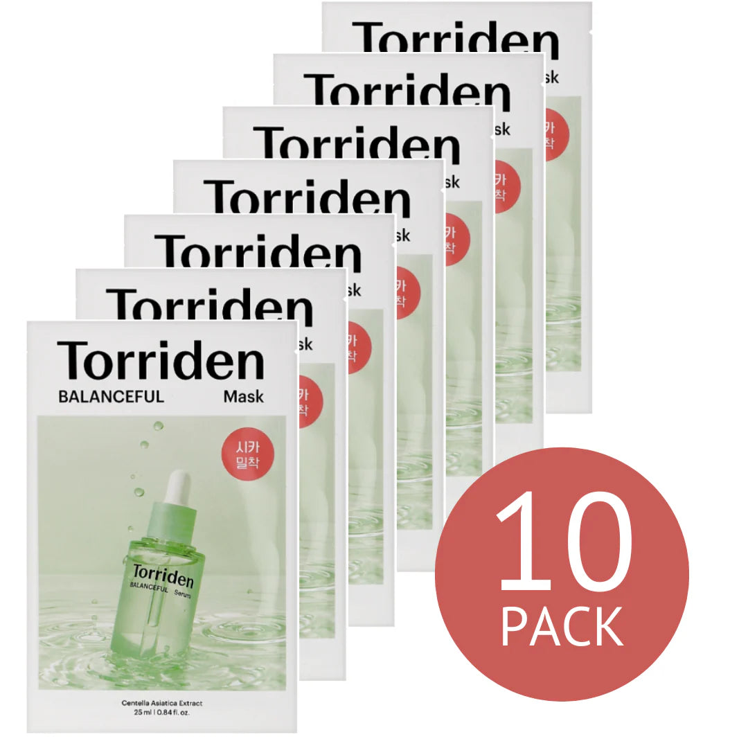 Torriden Balanceful Cica Mask Sheet 10Pcs