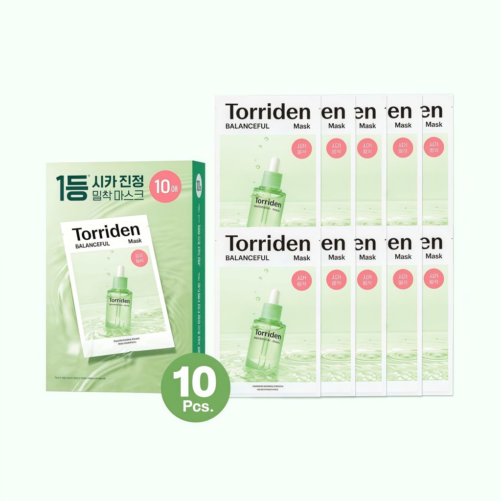 Torriden Balanceful Cica Mask Sheet 10Pcs