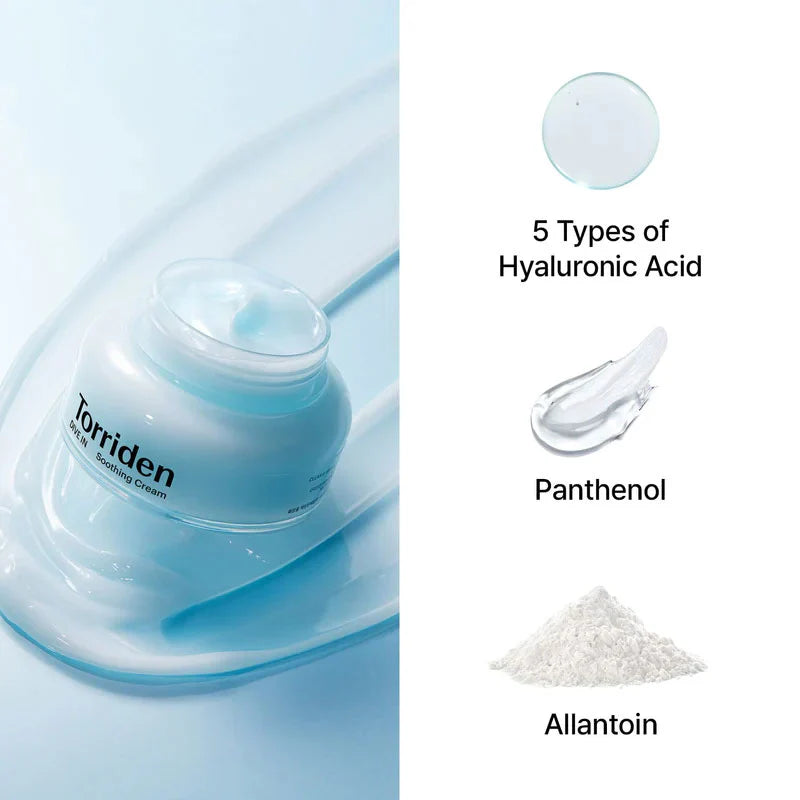 Torriden Dive-In Hyaluronic Acid Soothing Cream 100ml