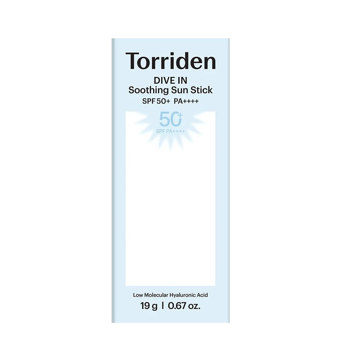Torriden DIVE IN Soothing Sun Stick SPF 50+ PA++++ 19g
