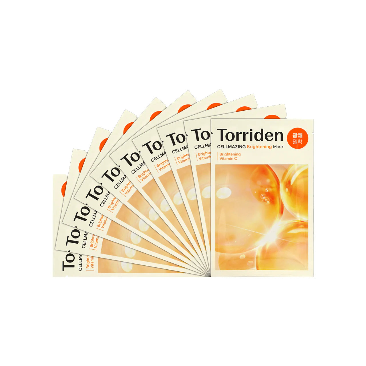Torriden Cellmazing Vita C Brightening Mask Sheet 26ml X 10Pcs