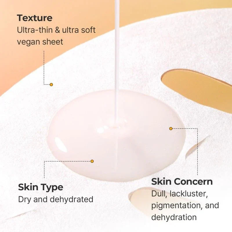 Torriden Cellmazing Vita C Brightening Mask Sheet 26ml X 10Pcs