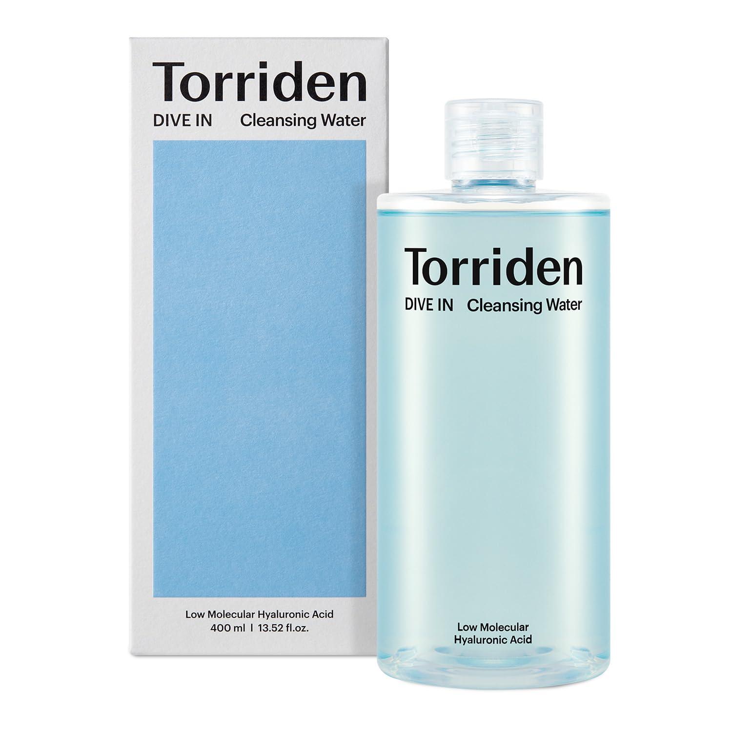 Torriden Dive In Low Molecular Hyaluronic Acid Cleansing Water 400ml
