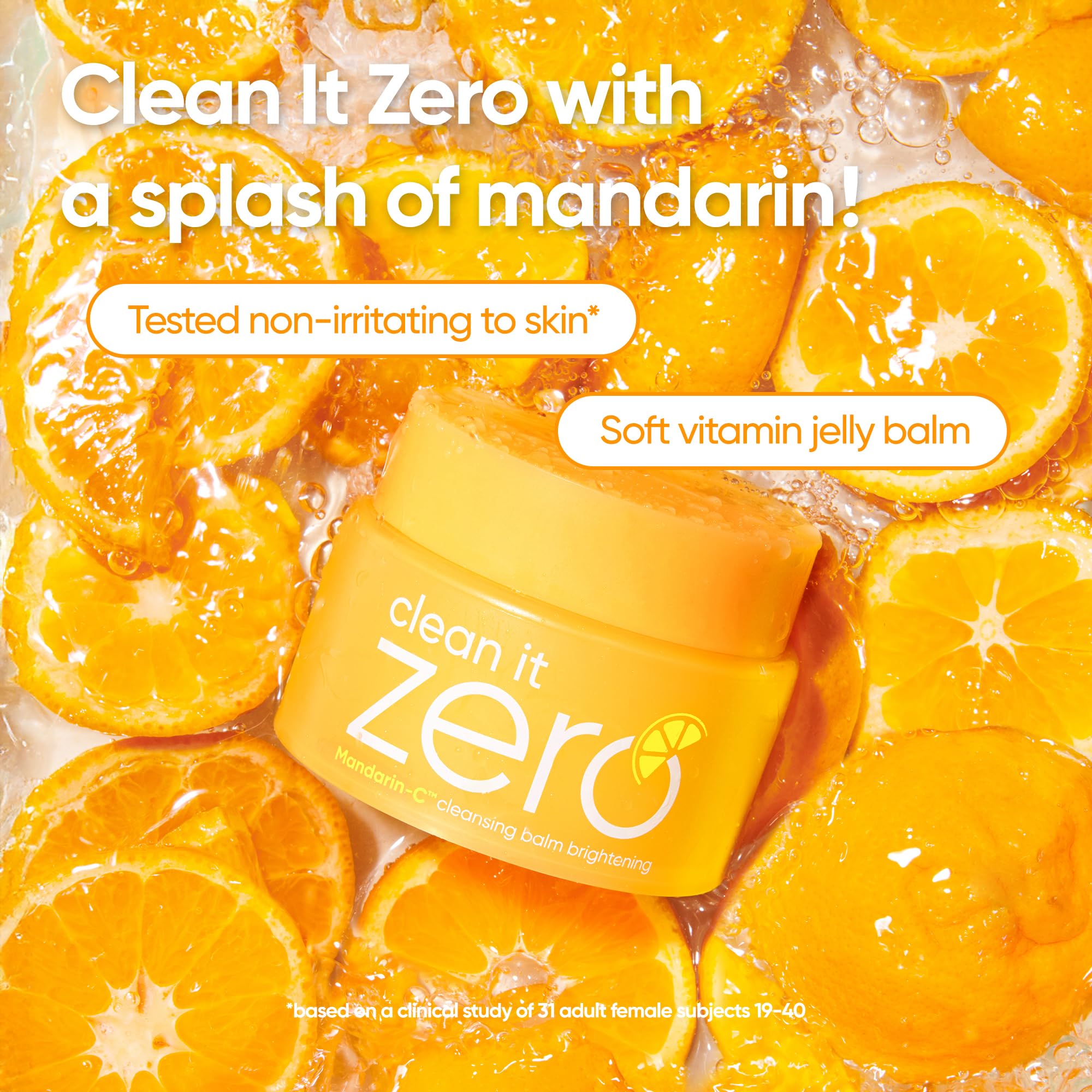 BANILA CO Clean It Zero Mandarin-C Cleansing Balm Brightening