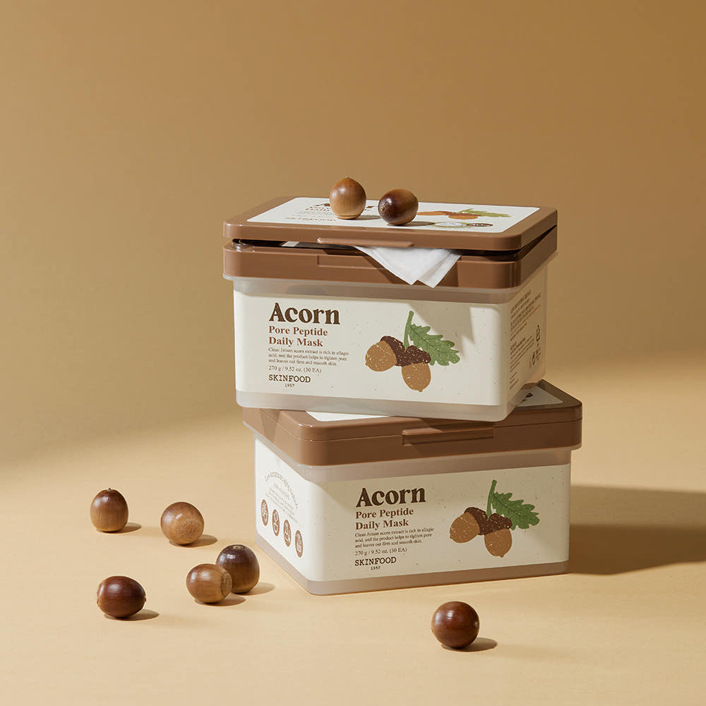 SKINFOOD Acorn Pore Peptide Daily Mask