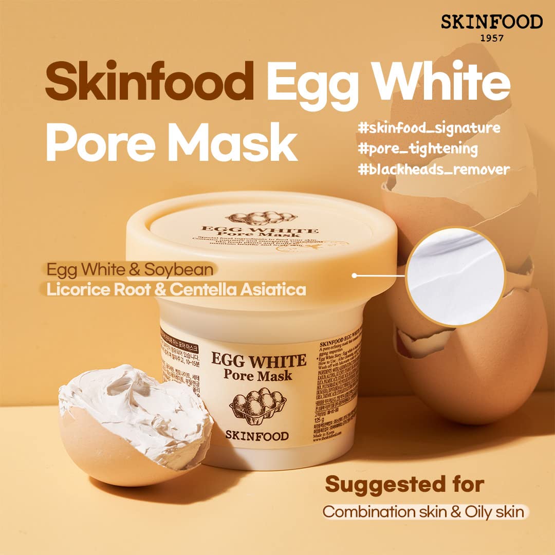 SKINFOOD Egg White Pore Mask