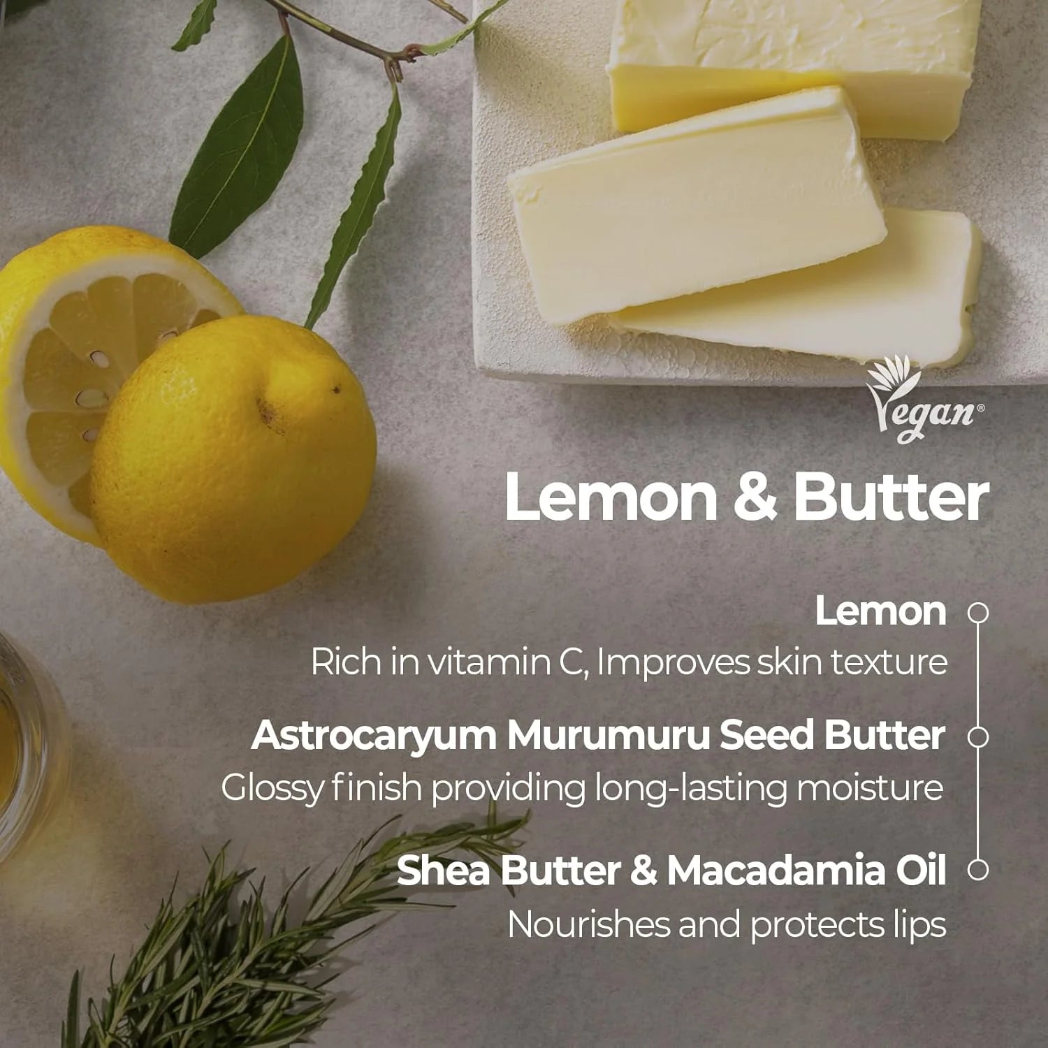 SKINFOOD Lemon Dill Butter Food Mask Lip Balm