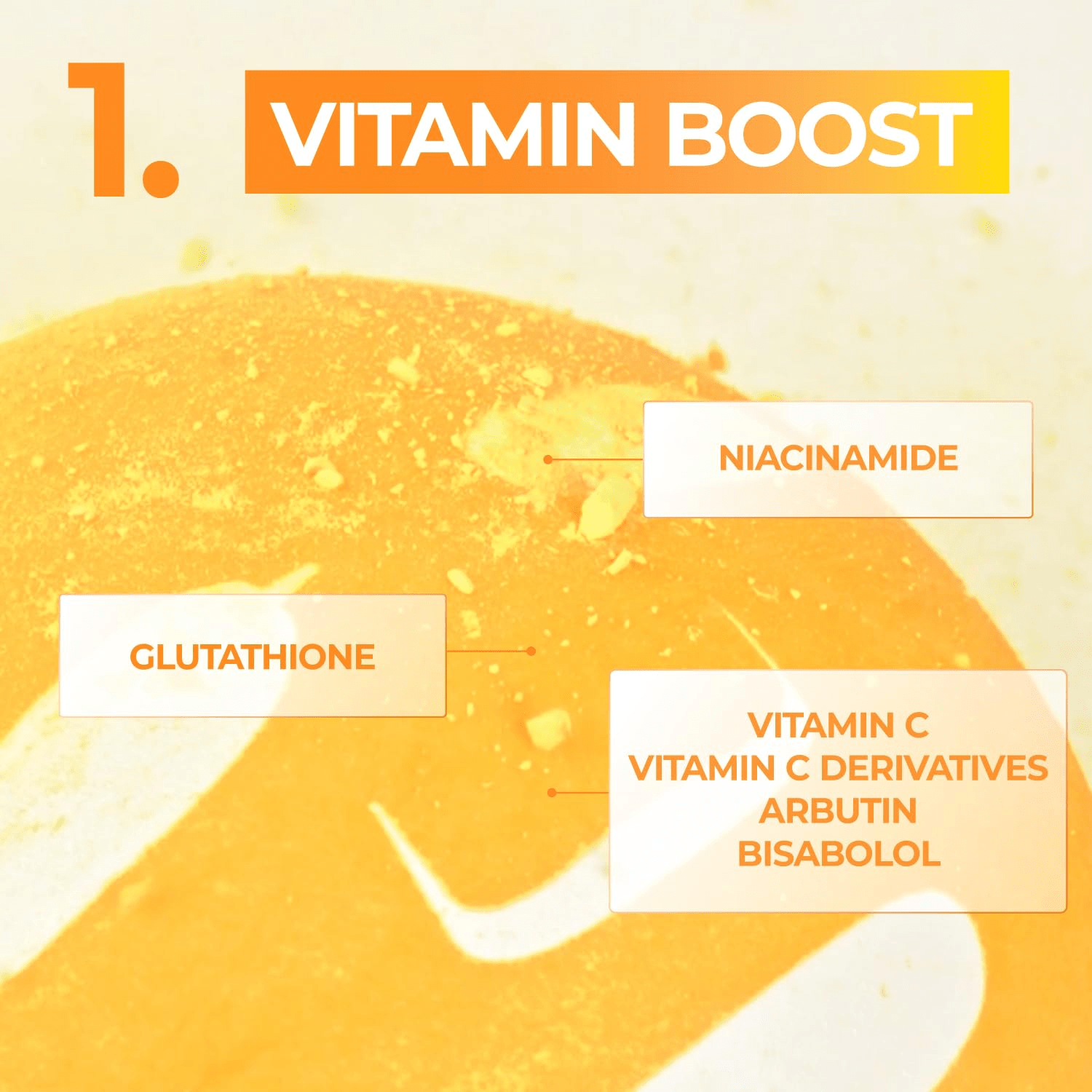 numbuzin No.5+ Vitamin Spotlight Sheet Mask 10Sheets