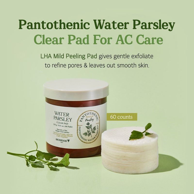 SKINFOOD Pantothenic Water Parsley Clear Pad