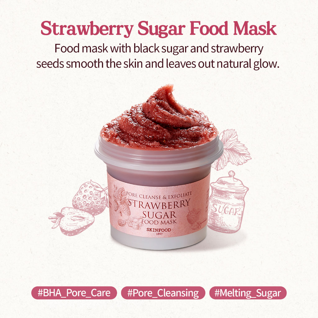 SKINFOOD Strawberry Sugar Food Mask