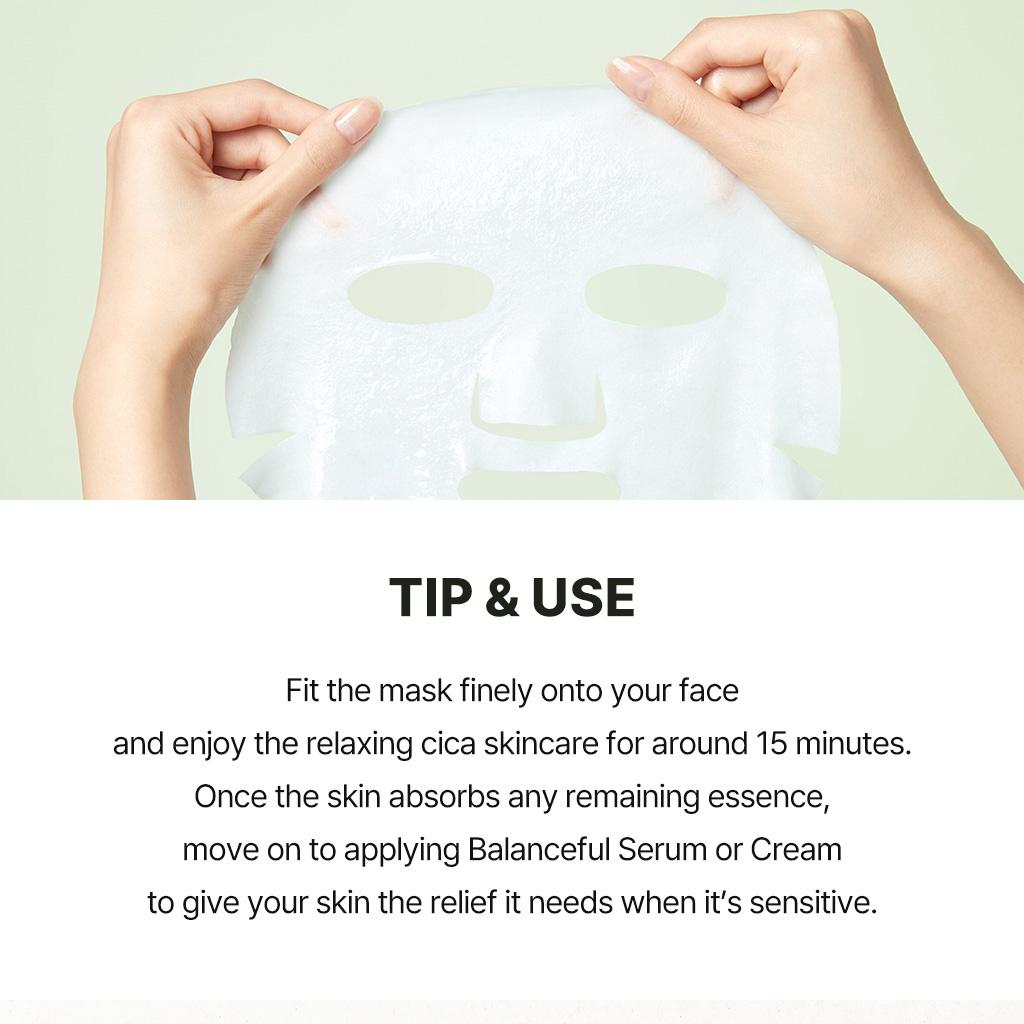 Torriden Balanceful Cica Mask Sheet 10Pcs