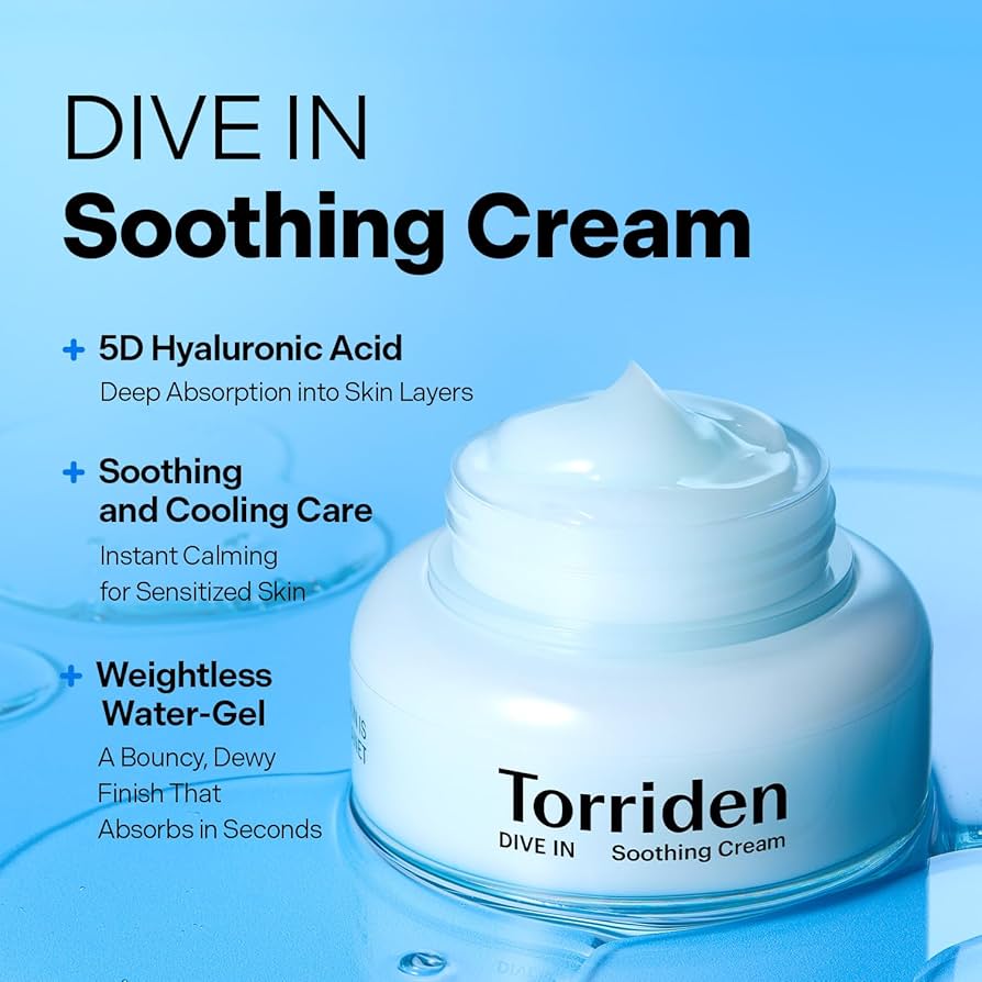 Torriden Dive-In Hyaluronic Acid Soothing Cream 100ml