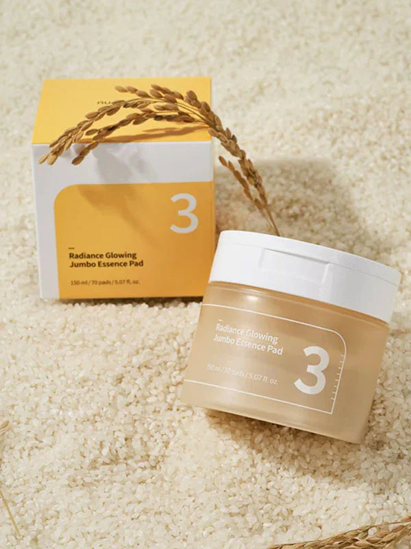 Numbuzin No.3 Radiance Glowing Jumbo Essence Pad 70 Pads