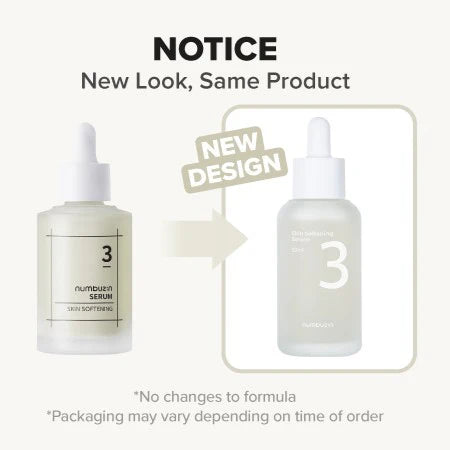 numbuzin No.3 Skin Softening Serum